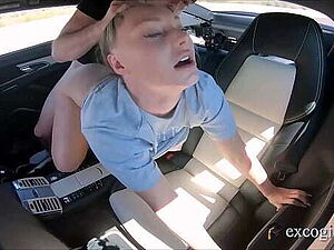 Ex-Military First Timer Kayley Gunner Gets Splatted With Cum