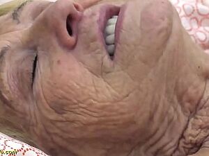 sexy 90 years old granny gets rough fucked