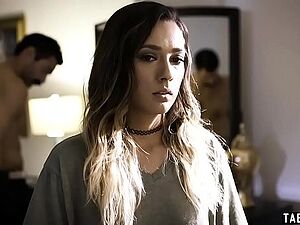 Teen on vacation with her who has bad intentions