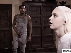 Blind girl getting fucked by big black cock