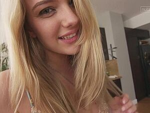 Tight teen pussy pulsing with orgasm